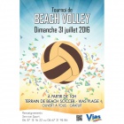 Tournoi de Beach Volley
31 juillet 2016